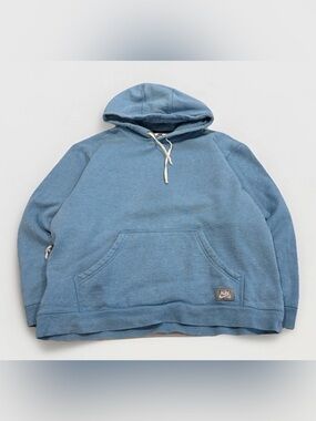 Nike SB Hoodie Size Large Skateboard Sweater Blue Side Pocket Sustainable Fabric